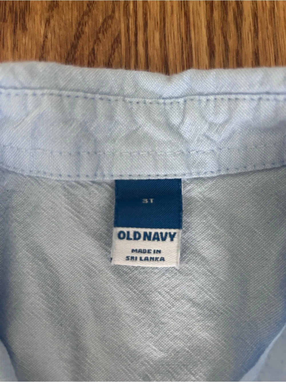 Old Navy Light Blue Button-Down Shirt for Kids